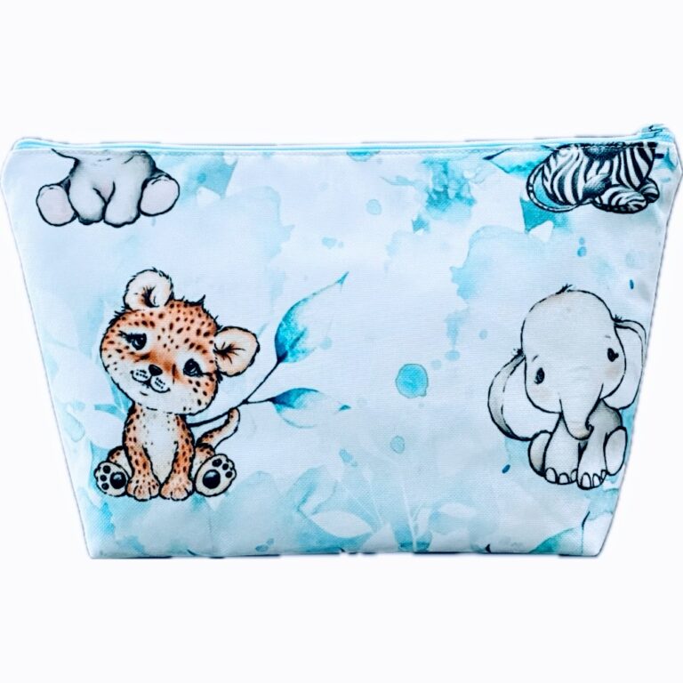 Trousse de toilette enfant, safari animaux de la jungle Réf: 10625