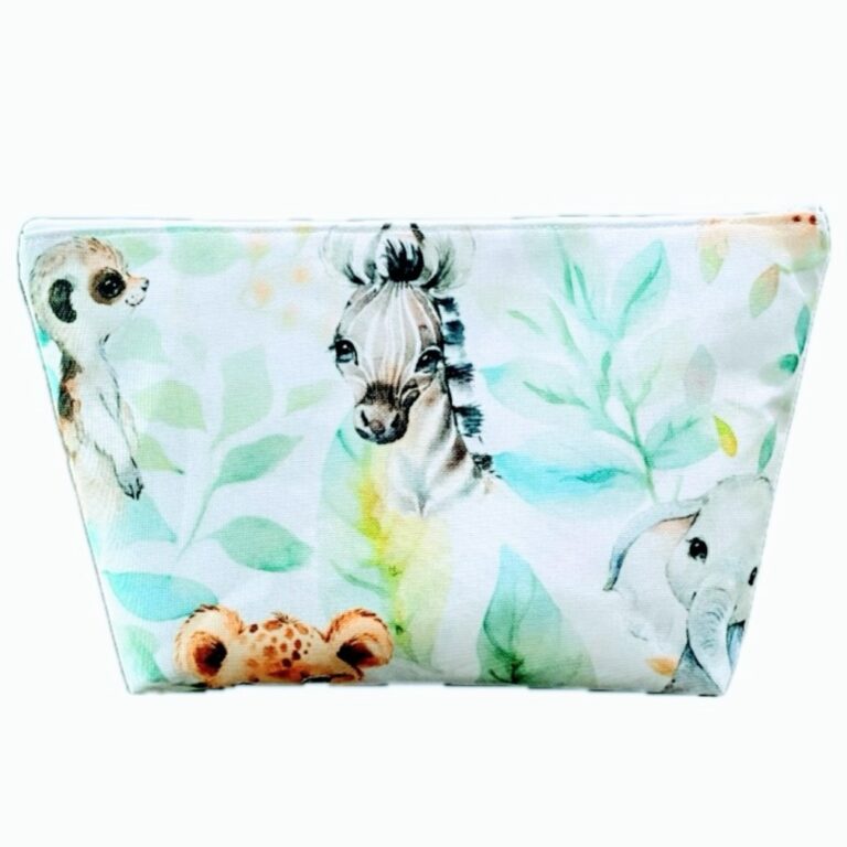 Trousse de toilette enfant, animaux de la jungle Réf: 20625